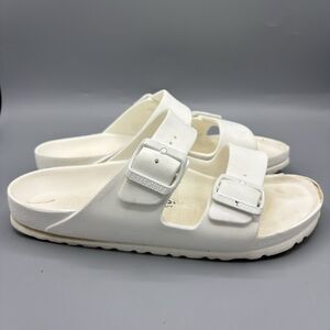 Birkenstock Arizona Essentials EVA Slide Antique White Women's Size 37 / US 6